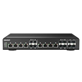 QNAP 12 Ports 10GbE Managed Switch, QSW-IM1200-8C