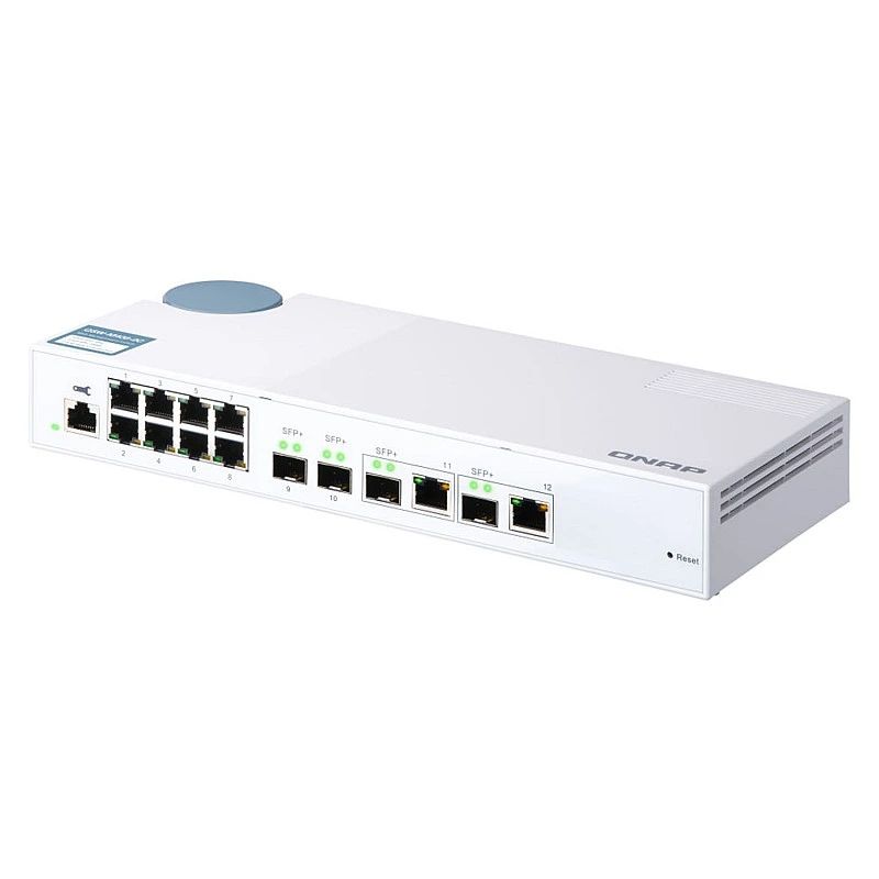 QNAP 12 Ports 10GbE Managed Switch, QSW-M408-2C - Q-QSW-M408-2C Switches ｜ 衍光HinKwong 香港