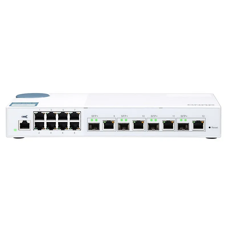 威聯通 QNAP 12 Ports 10GbE 管理型交換器, QSW-M408-4C - Q-QSW-M408-4C 交換器 ｜ 衍光HinKwong 香港