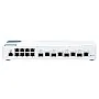 威聯通 QNAP 12 Ports 10GbE 管理型交換器, QSW-M408-4C