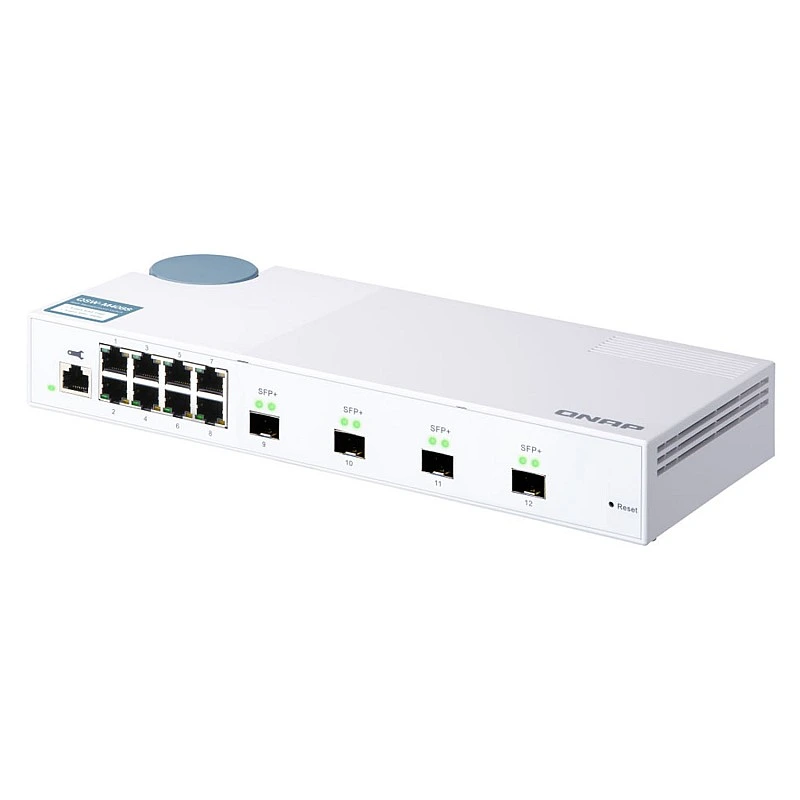 QNAP 12 Ports 10GbE Managed Switch, QSW-M408S - Q-QSW-M408S Switches ｜ 衍光HinKwong 香港