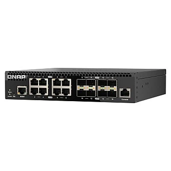 QNAP 16 Ports Managed Switch, QSW-M3216R-8S8T