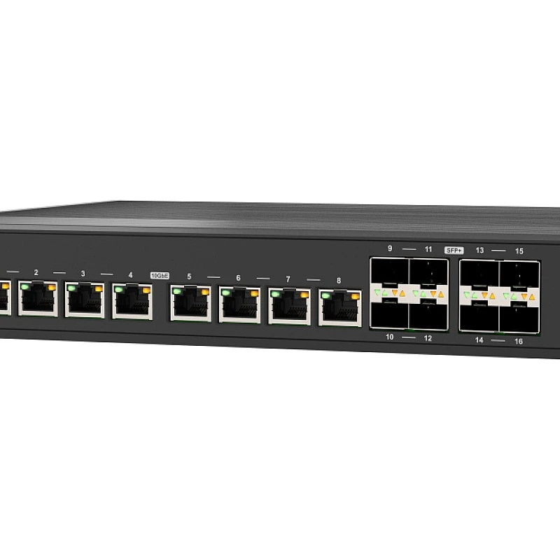QNAP 16 Ports Management Switch, QSW-IM3216-8S8T
