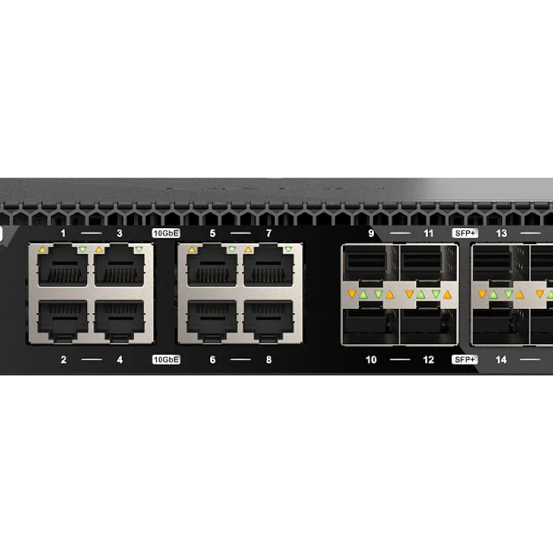 威聯通 QNAP 16 Ports 非網管型交換器, QSW-3216R-8S8T - Q-QSW-3216R-8S8T 交換器 ｜ 衍光HinKwong 香港