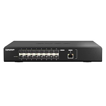 QNAP 17 Ports 25GbE Fiber Managed Switch, QSW-M5216-1T