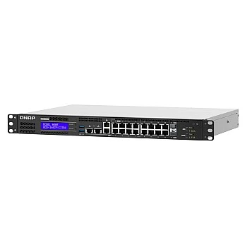 QNAP 18 Ports PoE Managed Switch, QGD-1602P-C3758-16G