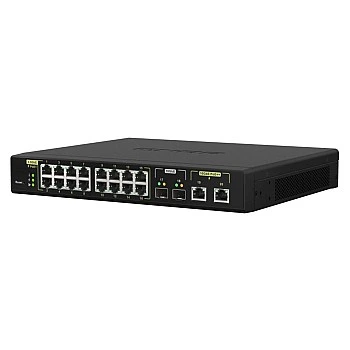 QNAP 20 Ports PoE Managed Switch, QSW-M2116P-2T2S