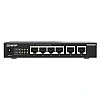 QNAP 6 Ports Unmanaged Switch, QSW-2104-2T-R2