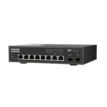 QNAP 8 Ports 10GbE Lite Managed Switch, QSW-L3208-2C6T