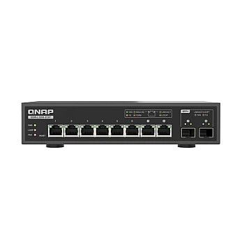 QNAP 8 Ports 10GbE Lite Managed Switch, QSW-L3208-2C6T