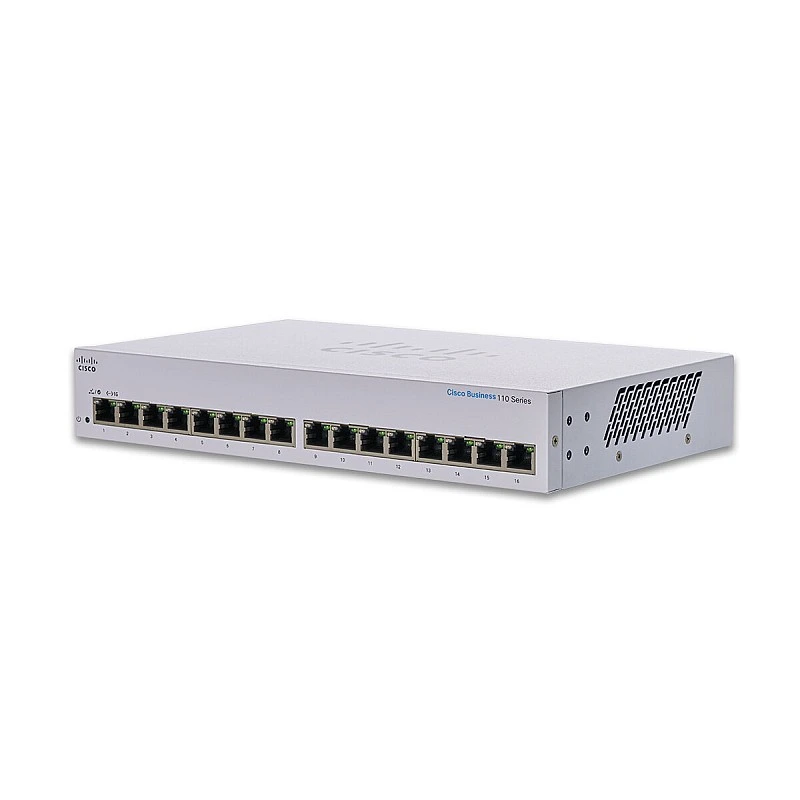 Cisco 16-Port Gigabit Unmanaged Switch, CBS110-16T