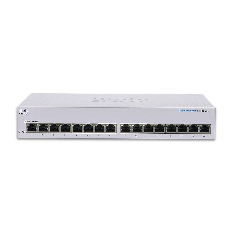 Cisco 16-Port Gigabit Unmanaged Switch, CBS110-16T