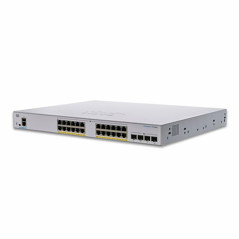 Cisco 24 Port Gigabit with 10G SFP+ POE+ 370W L3 全網管智能交換器, CBS350-24FP-4X - C-S-CBS350-24FP-4X CISCO CBS 網絡交換器 ｜ 衍光HinKwong 香港