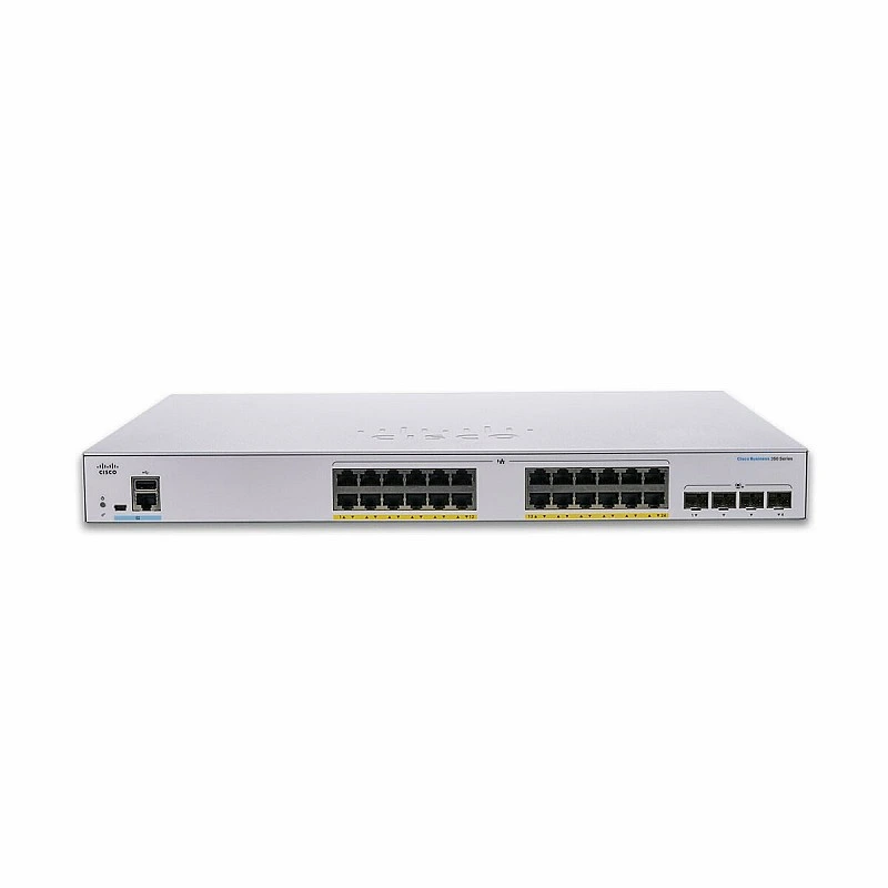 Cisco 24 Port Gigabit with 10G SFP+ POE+ 370W L3 全網管智能交換器, CBS350-24FP-4X - C-S-CBS350-24FP-4X CISCO CBS 網絡交換器 ｜ 衍光HinKwong 香港