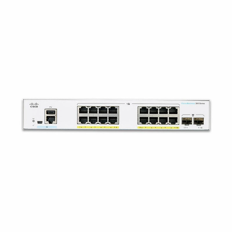 Cisco 16 Port Gigabit POE+ 120W L3 Managed Switch, CBS350-16P-2G - C-S-CBS350-16P-2G CISCO CBS Network Switches ｜ 衍光HinKwong 香港