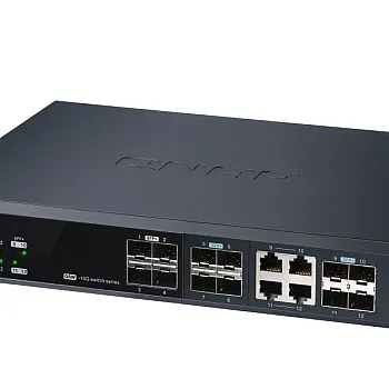 QNAP 12 Ports 10G Managed Switch, QSW-M1204-4C
