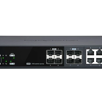 QNAP 12 Ports 10G Managed Switch, QSW-M1204-4C