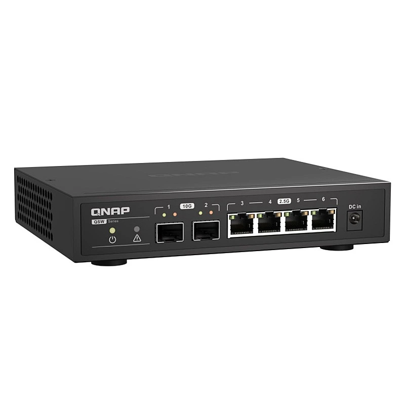 威聯通 QNAP 6 Ports 無網管型交換器, QSW-2104-2S - Q-S-QSW-2104-2S QNAP NAS 優惠 ｜ 衍光HinKwong 香港