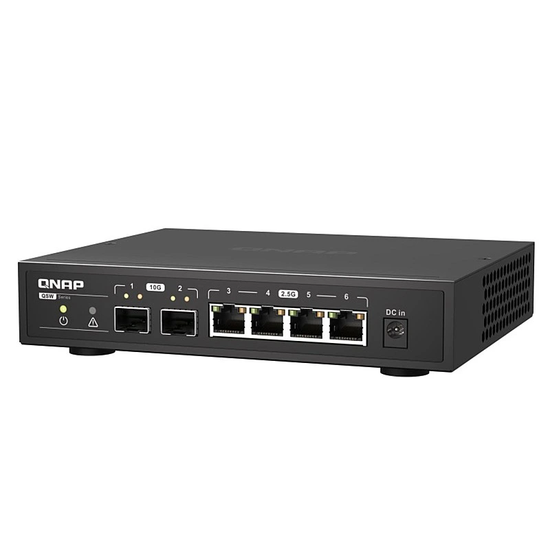 威聯通 QNAP 6 Ports 無網管型交換器, QSW-2104-2S - Q-S-QSW-2104-2S QNAP NAS 優惠 ｜ 衍光HinKwong 香港