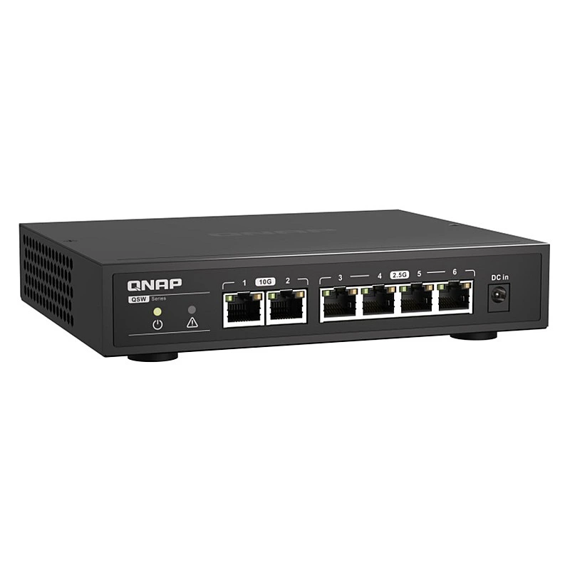 威聯通 QNAP 6 Ports 無網管型交換器, QSW-2104-2T - Q-S-QSW-2104-2T QNAP NAS 優惠 ｜ 衍光HinKwong 香港