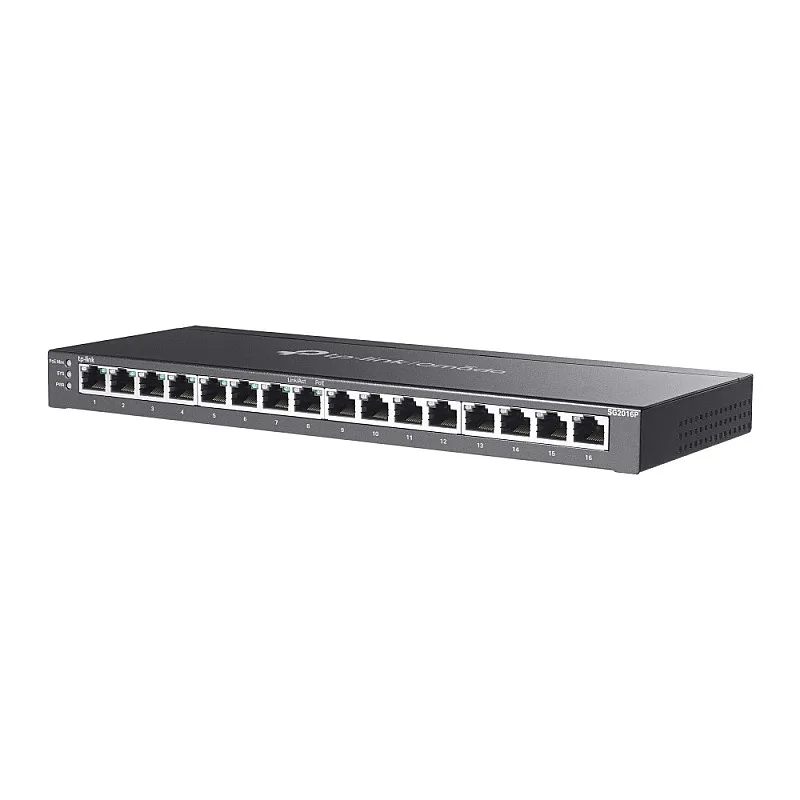 TP-Link Omada 16-Port Gigabit PoE+ 智慧型交換器, SG2016P︱原廠保養