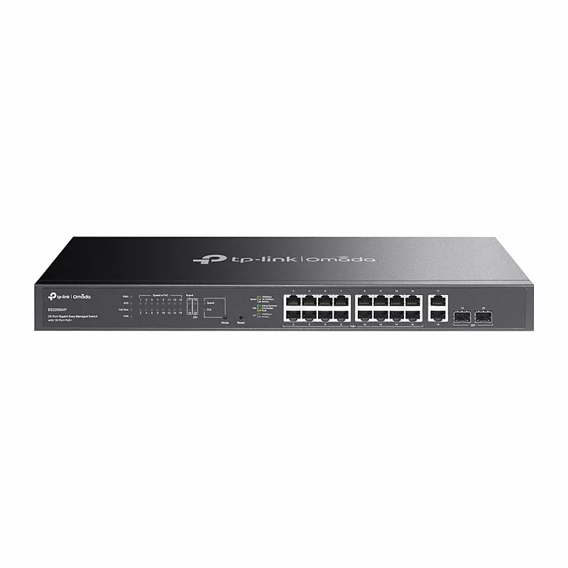 TP-Link Omada 20-Port Gigabit 簡易管理型交換機 (ES220GMP)