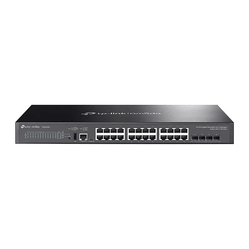 TP-Link Omada 24-Port Gigabit Stackable Lite L3 管理型交換機 (SG5428X)