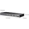 TP-Link Omada 28-Port Gigabit PoE+ 管理型交換機 (ES228GP)