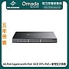 TP-Link Omada 48-Port Gigabit and 4-Port 10GE SFP+ PoE+ Managed Switch, SG3452XP