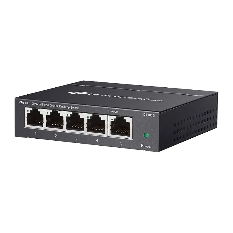 TP-Link Omada 5-Port Gigabit 非管理型交換器, DS105G︱原廠保養