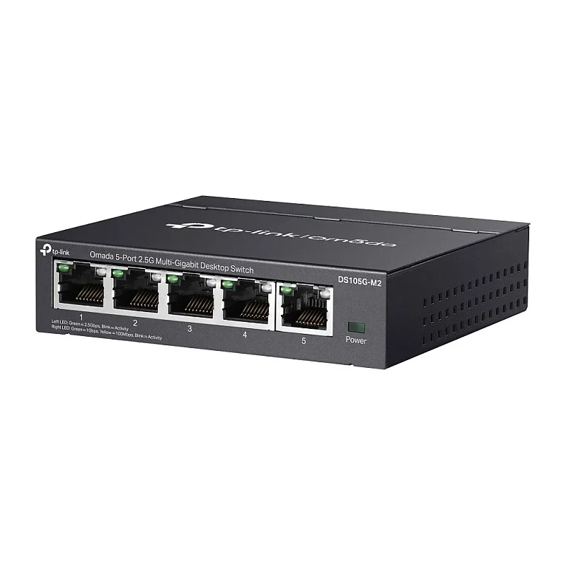 TP-Link Omada 5-Port Multi-Gigabit 非管理型交換器, DS105G-M2︱原廠保養