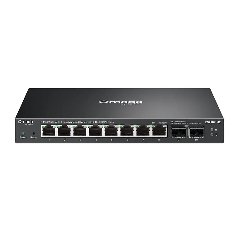 TP-Link Omada 8-Port 管理型交換機 (ES210X-M2)