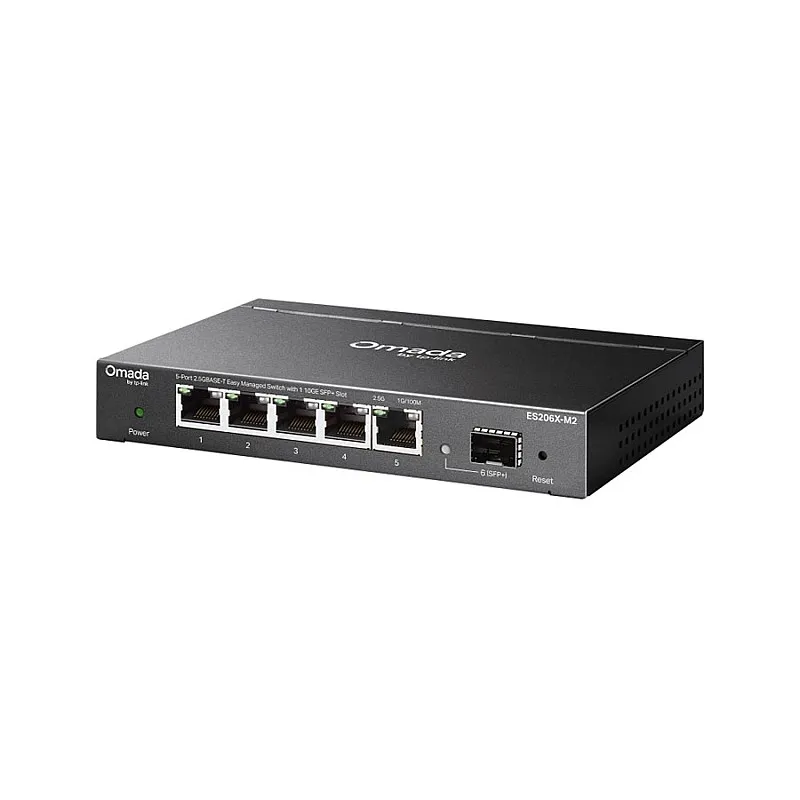 TP-Link Omada 8-Port 管理型交換機 (ES206X-M2)