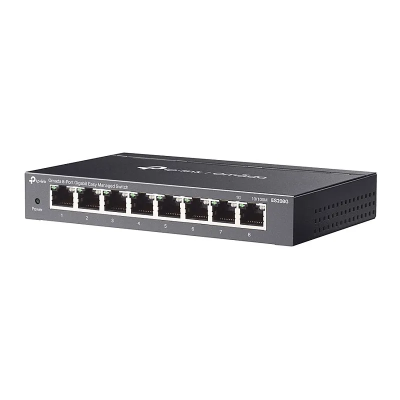 TP-Link Omada 8-Port Gigabit 管理型交換機 (ES208G)