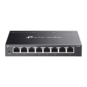 TP-Link Omada 8-Port Gigabit 管理型交換機 (ES208G)