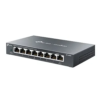 TP-Link Omada 8-Port Gigabit 管理型 反向 PoE 交換器, RP108GE
