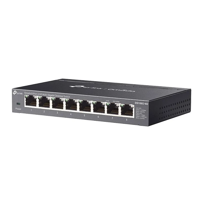 TP-Link Omada 8-Port Multi-Gigabit 非管理型交換器, DS108G-M2︱原廠保養