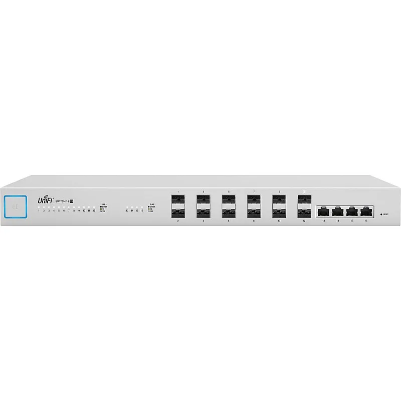 Ubiquiti UniFi 16 Ports XG 全管交換器, US-16-XG - U-US-16-XG 交換器 ｜ 衍光HinKwong 香港