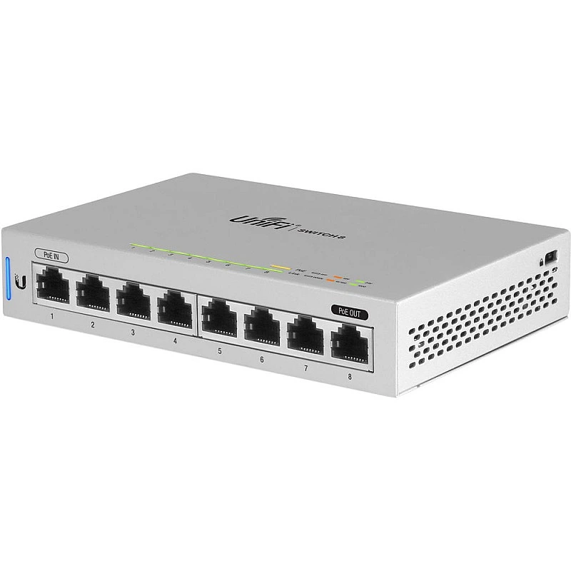 Ubiquiti UniFi 8 Ports 全管交換器, US-8 - U-US-8 交換器 ｜ 衍光HinKwong 香港