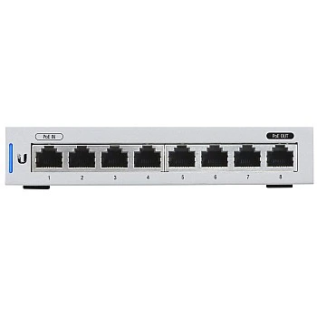 Ubiquiti UniFi 8 Ports Managed Switch, US-8
