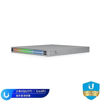 Ubiquiti UniFi Enterprise Campus 48 PoE 交換器 (ECS-48-PoE) - 香港行貨