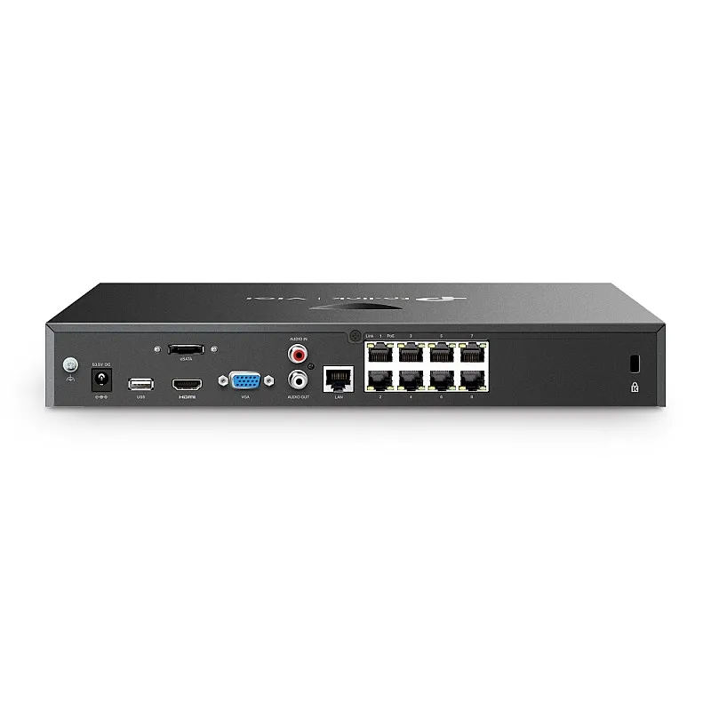 TP-Link VIGI 8 路 PoE+ 網路監控主機, VIGI NVR2008H-8MP︱原廠保養