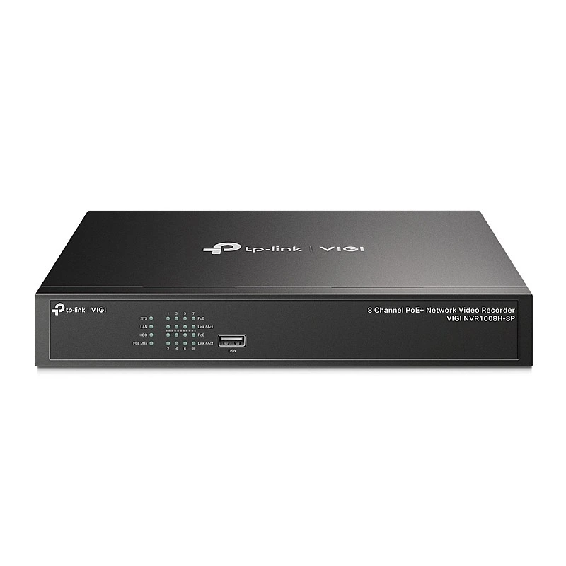 TP-Link VIGI 8 路 PoE+ 網路監控主機, VIGI NVR1008H-8P︱原廠保養
