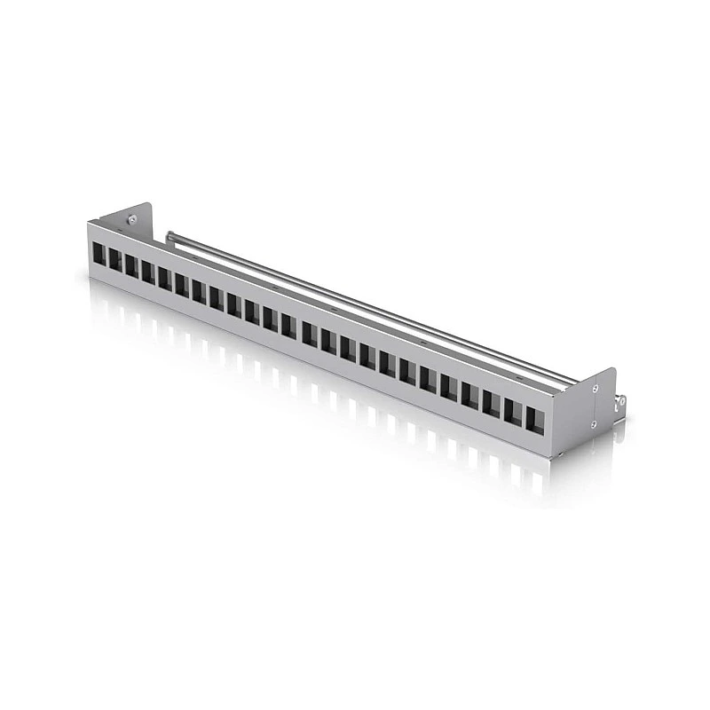 Ubiquiti 24-Port 配線架, UACC-Rack-Panel-Patch-Blank-24︱原廠保養