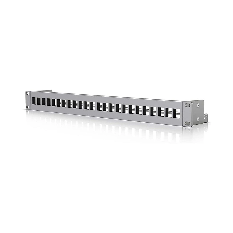 Ubiquiti 24-Port 配線架, UACC-Rack-Panel-Patch-Blank-24︱原廠保養