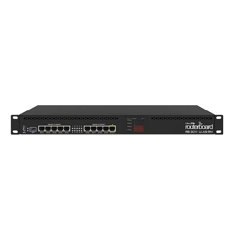 MikroTik 11 Ports 路由器, RB3011UiAS-RM (UK)︱香港行貨 - M-N-R-RB3011UiAS-RM 路由器 ｜ 衍光HinKwong 香港