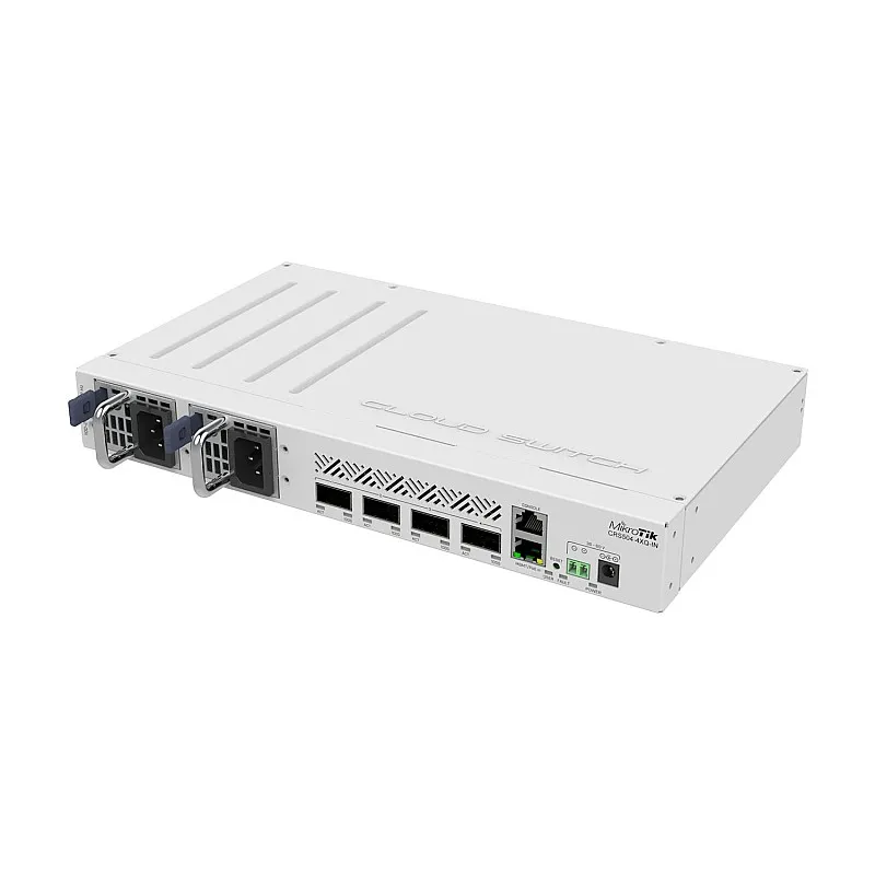 MikroTik 5 Ports 路由器, CRS504-4XQ-IN︱香港行貨 - M-CRS504-4XQ-IN 路由器 ｜ 衍光HinKwong 香港