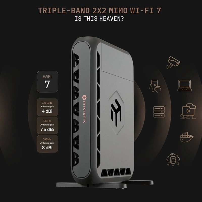 MikroTik hAP be³ Media 5 Ports 路由器 (MA53UG+HbeH) (UK) - 香港行貨