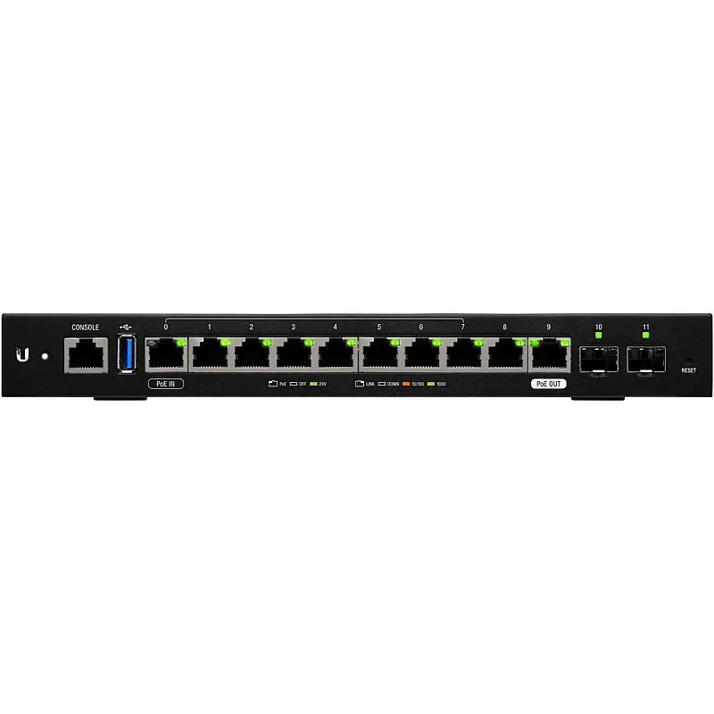 Ubiquiti EdgeRouter 12 12 Ports 路由器, ER-12 - U-ER-12 特價區 ｜ 衍光HinKwong 香港