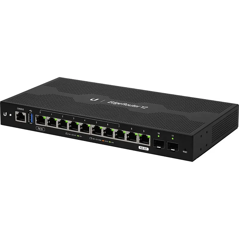 Ubiquiti EdgeRouter 12 12 Ports 路由器, ER-12 - U-ER-12 特價區 ｜ 衍光HinKwong 香港